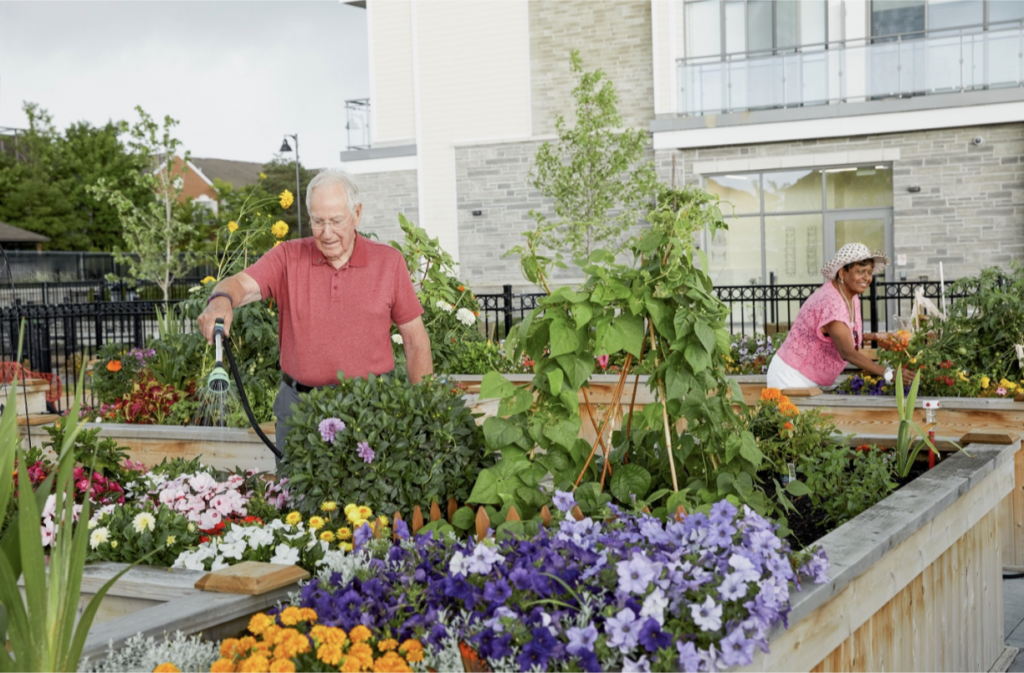 Raised Flower Beds-Photo Courtesy of Westney Gardens